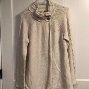 Team maternity sweater coat